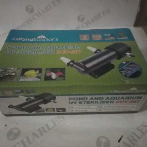 ALLPONDSOLUTIONS 7W POND & AQUARIUM UV STERILISER FILTER