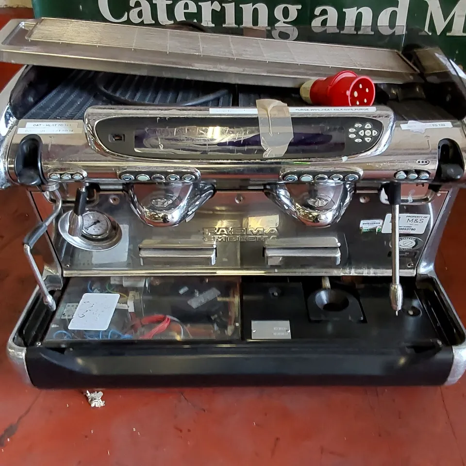 FAEMA EMBLEMA 2 GROUP ESPRESSO MACHINE 