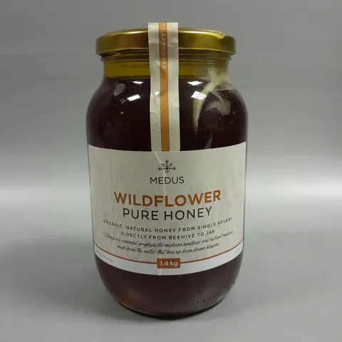 SEALED MEDUS WILDFLOWER PURE HONEY - 1.4KG