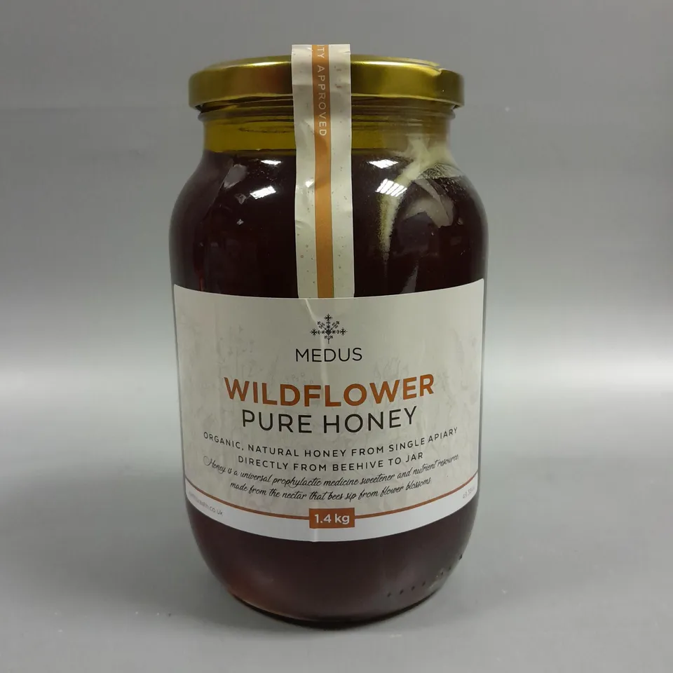 SEALED MEDUS WILDFLOWER PURE HONEY - 1.4KG