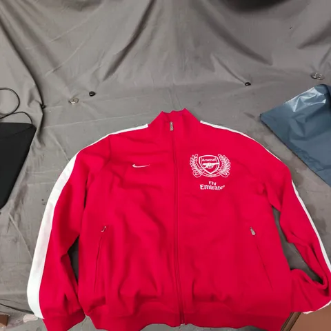 NIKE ARSENAL FC TRACK JACKET – RED, SIZE L
