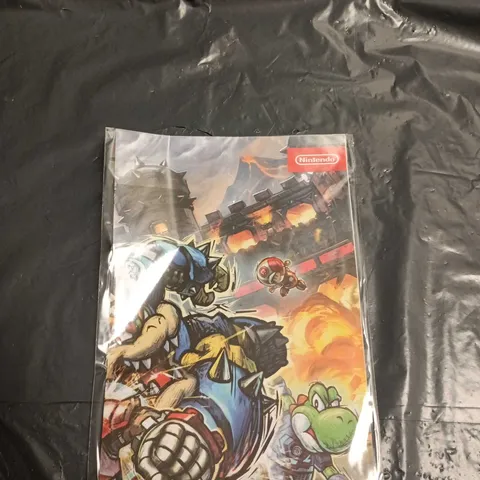 MIXED BOX OF GOODS INCLUDING: NINTENDO POSTERS, DIABLO 3 AND NINTENDO BOOKS