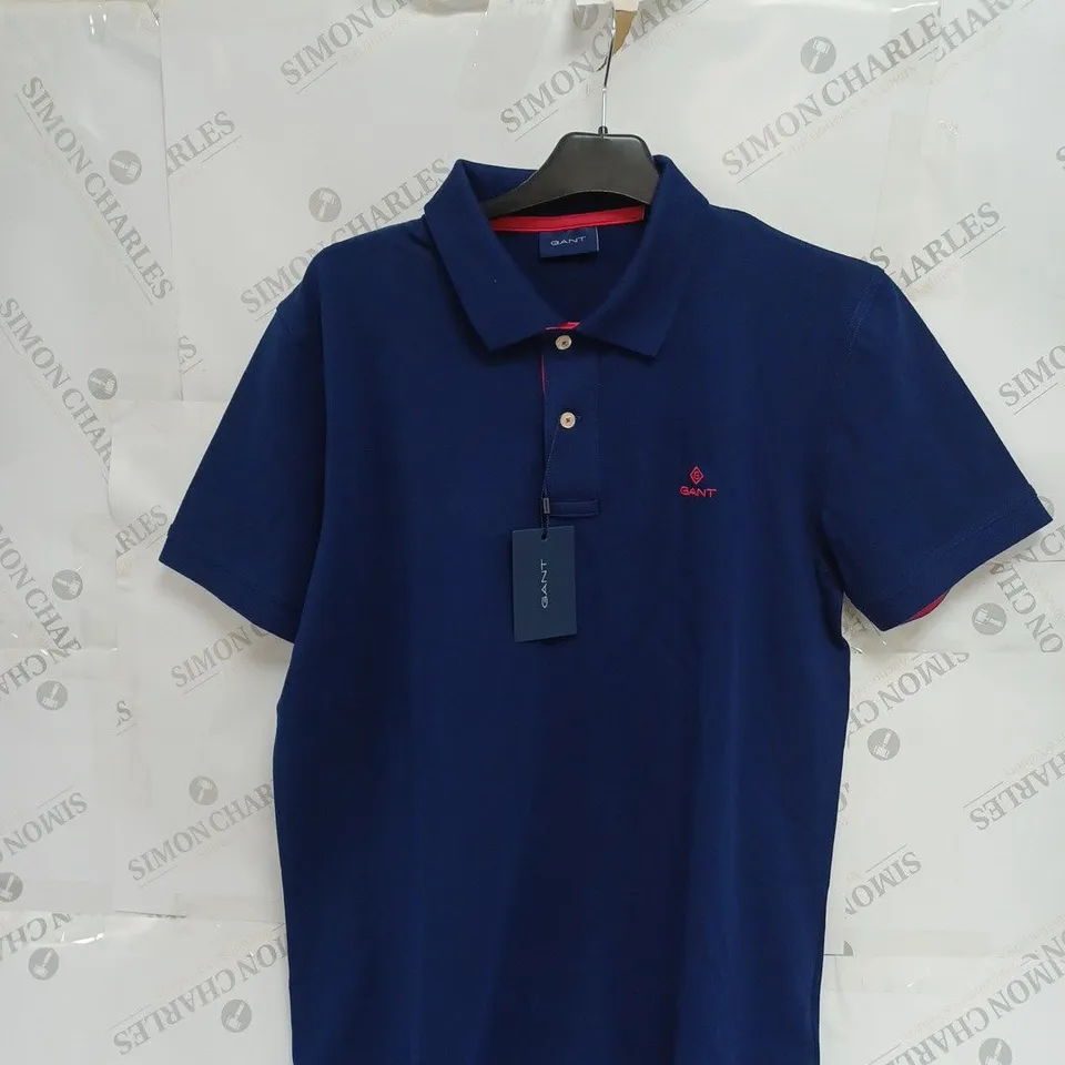 GIANT NAVY BLUE POLO SHIRT SIZE L