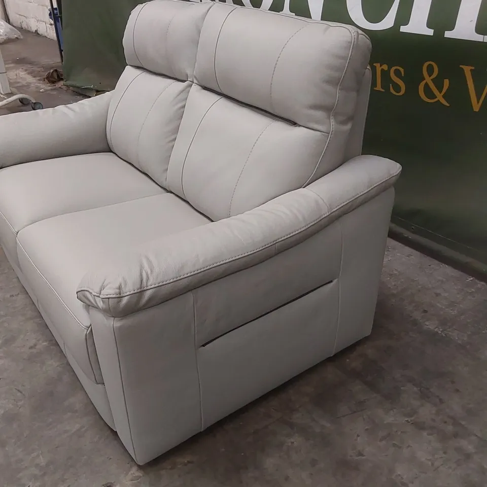 QUALITY DESIGNER ITALIAN MADE 2 SEATER LEATHER SOFA