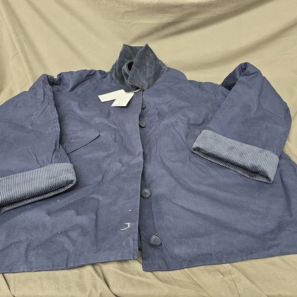 ALIGNE BETTY JACKET IN NAVY UK 18