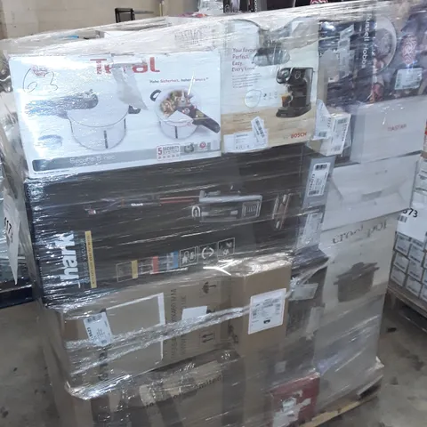PALLET OF APPROXIMATELY 73 ASSORTED UNTESTED RAW RETURN HOMEWARE AND ELECTRICAL PRODUCTS TO INCLUDE;