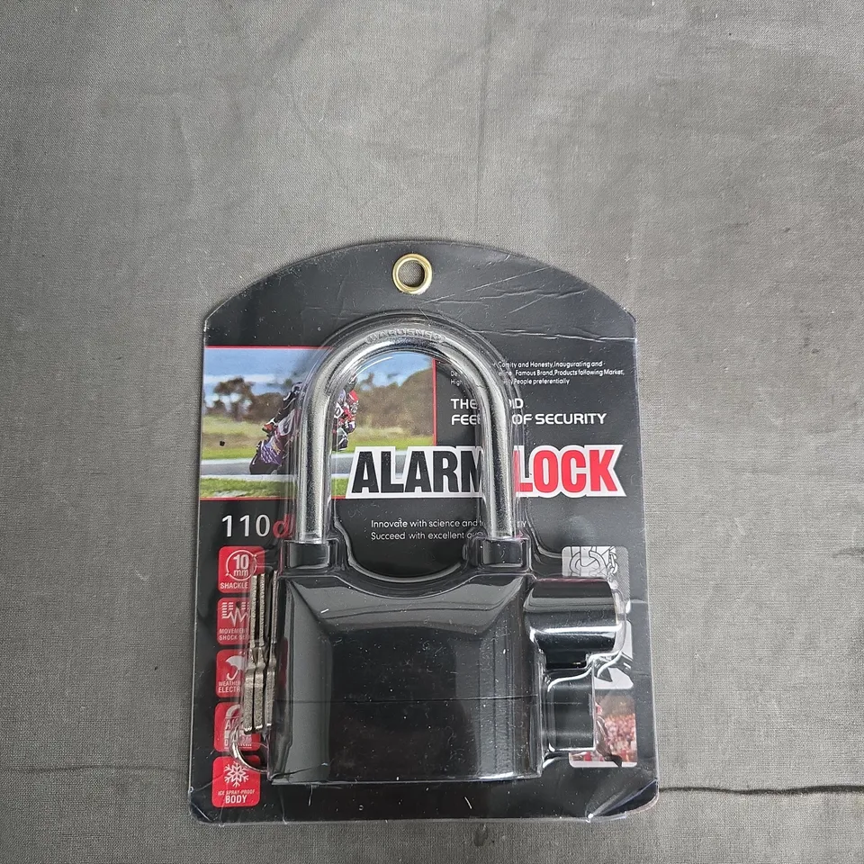 Alarm Lock Security Padlock with Alarm (110 dB) – Boxed