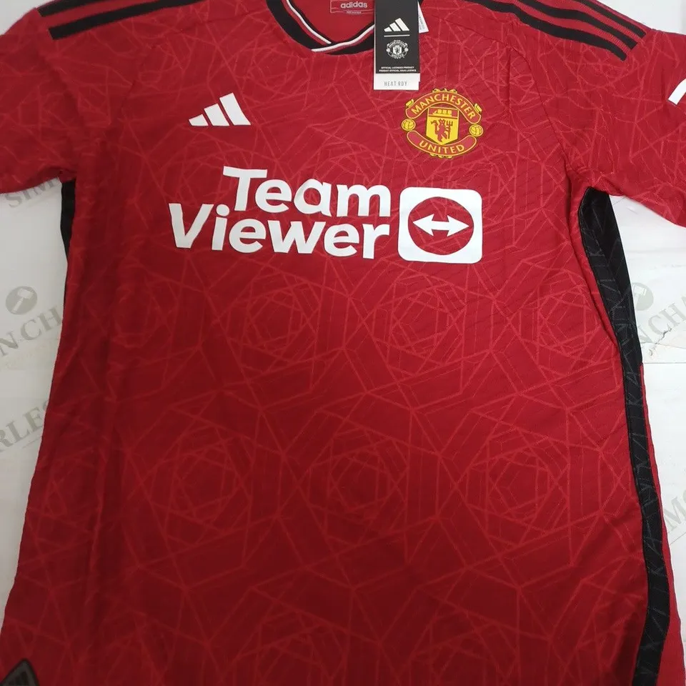 ADIDAS MANCHESTER UNITED FOOTBALL CLUB 2023/2024 SHIRT - MEDIUM
