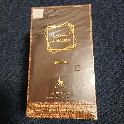 BOXED AND SEALED AM HAMRA QAHWA EAU DE PARFUM 100ML