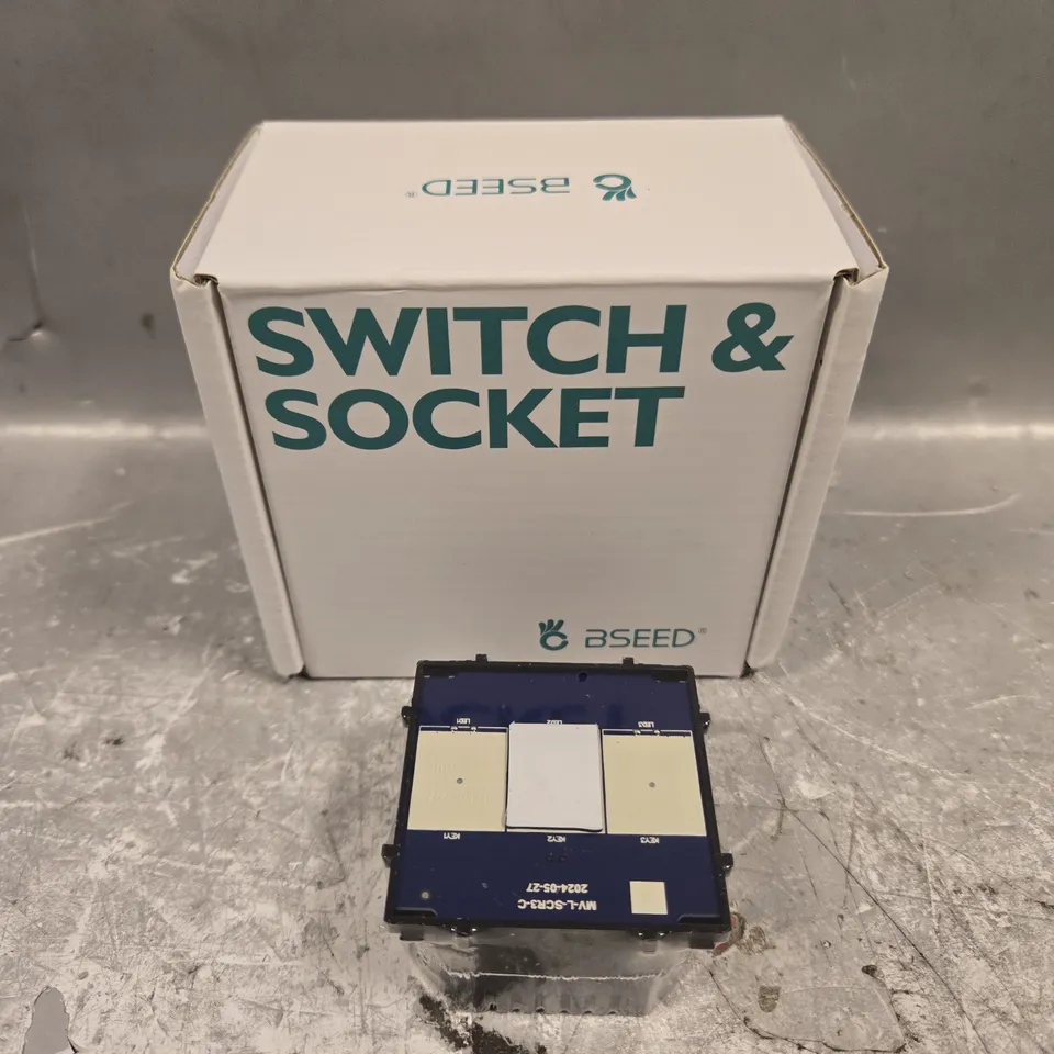BOXED BSEED SWITCH & SOCKET 