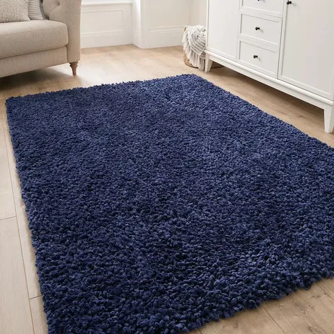 PORTLAND RUG IN NAVY (140X200CM) - COLLECTION ONLY