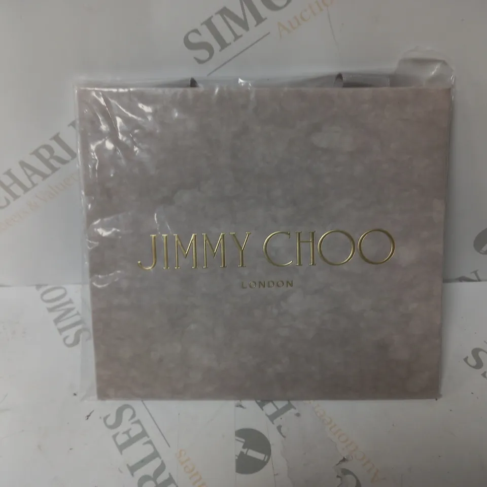 BOX OF APPROXIMATELY 80 JIMMY CHOO LONDON PAPER GIFT BAGS