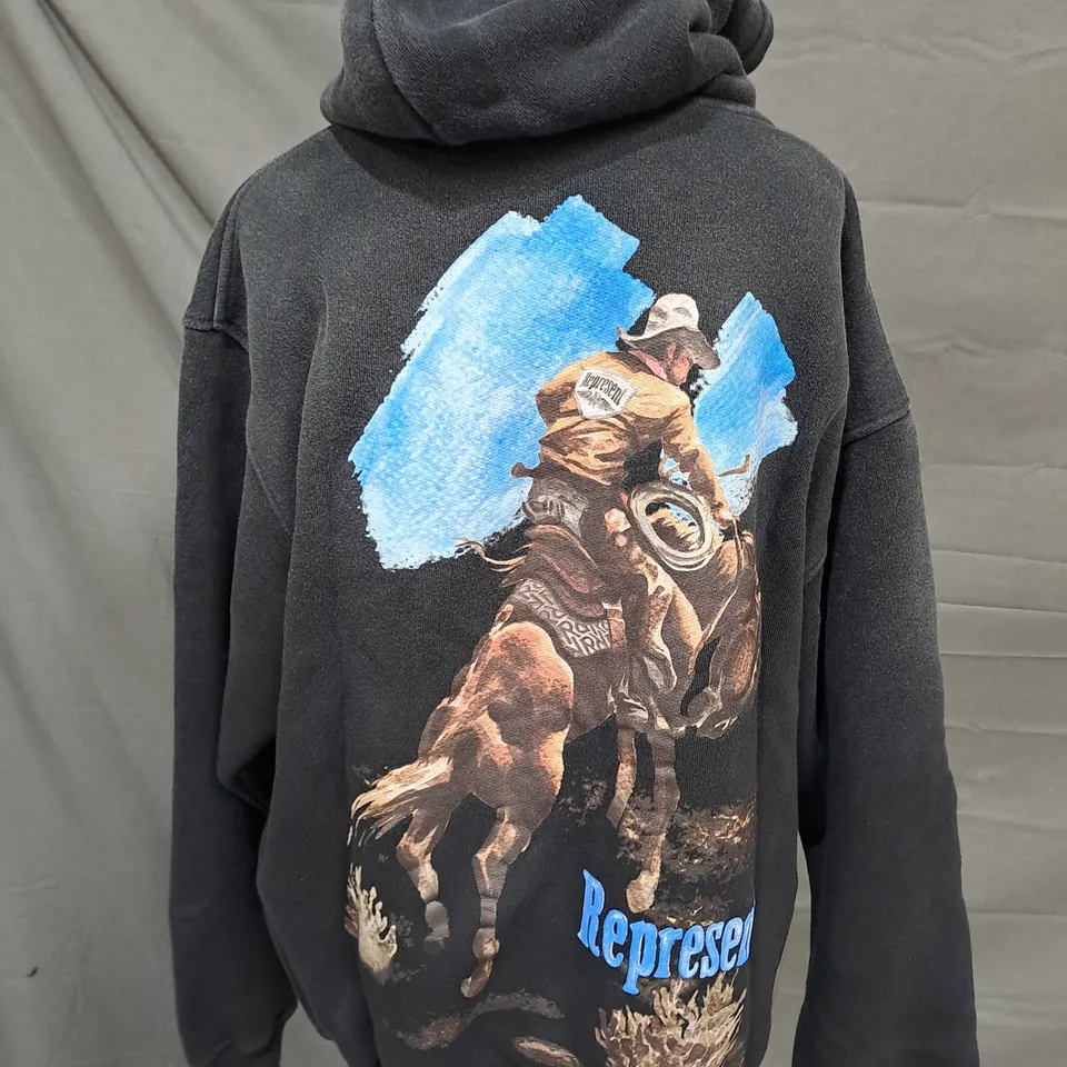 REPRESENT WILD RIDE HOODIE SIZE S 