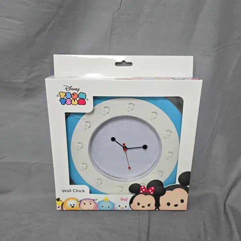 BOXED DISNEY TSUM TSUM WALL CLOCK