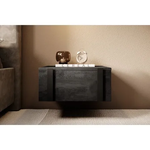 BOXED AMAIRAH MANUFACTURED WOOD BEDSIDE TABLE