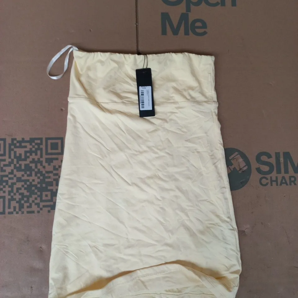 MOTEL PHEMIA MAXI SKIRT IN LEMON SIZE SMALL