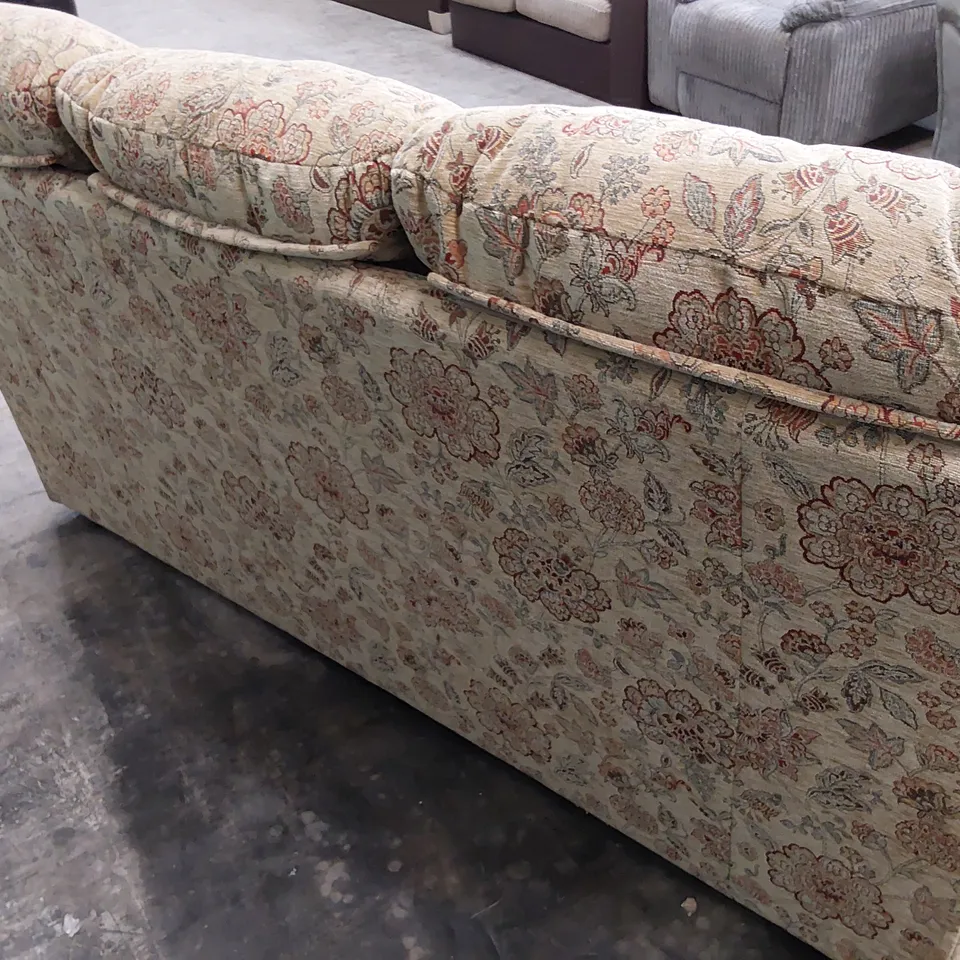 QUALITY BRITISH DESIGNER G PLAN MALVERN THREE SEATER SOFA CONISTON AVENUE FABRIC 