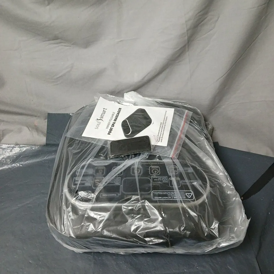 SOUL SMART FOOT SPA MASSAGER BOXED