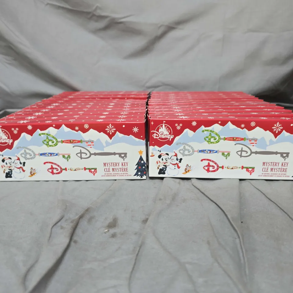 LOT OF APPROXIMATELY 24 DISNEY MYSTERY KEYS