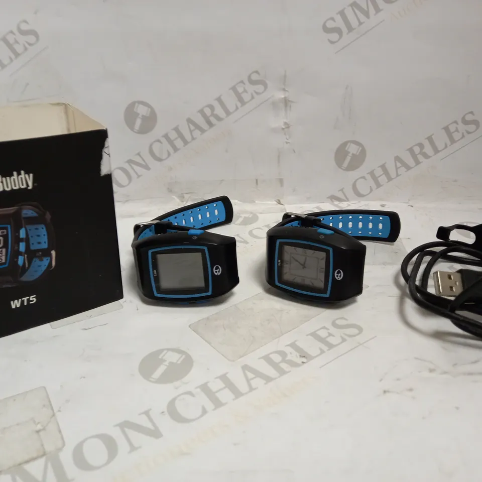 GOLF BUDDY PAIR OF WT5 GOLF TRACKING WATCHES