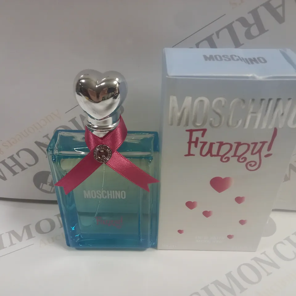 BOXED MOSCHINO FUNNY! EAU DE TOILETTE 100ML