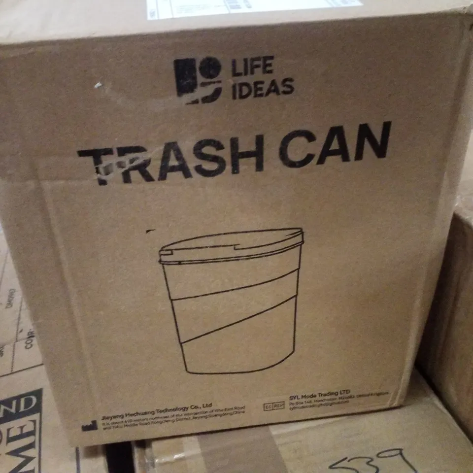 BOXED LIFE IDEAS TRASH CAN 