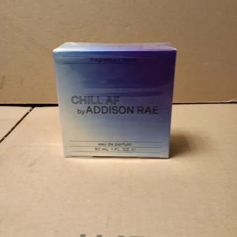 BOXED AND SEALED CHILL AF BY ADDIDON RAE 30ML EU DE PARFUM