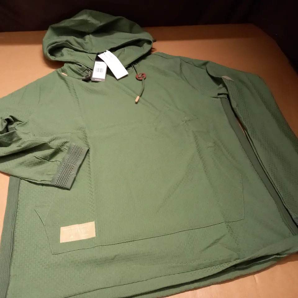 ADIDAS ADX ANORAK IN GREEN - UK M