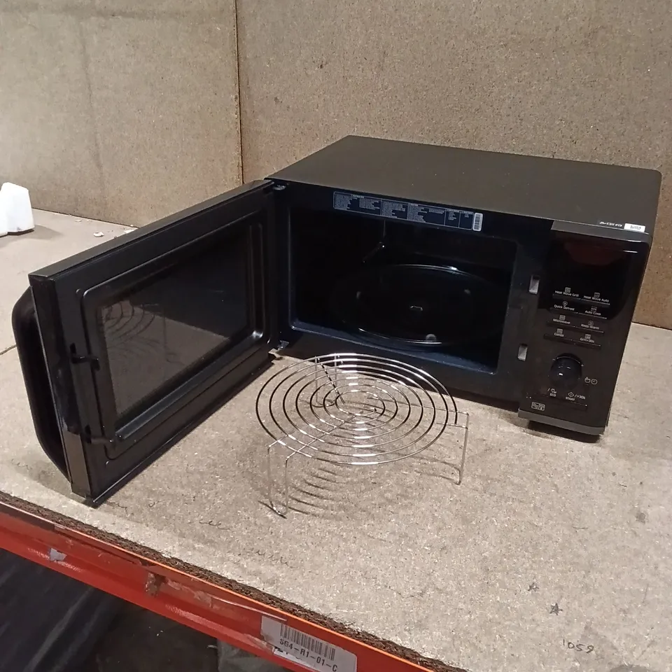BOXED SAMSUNG GRILL MICROWAVE OVEN, MG23K3575AK - BLACK