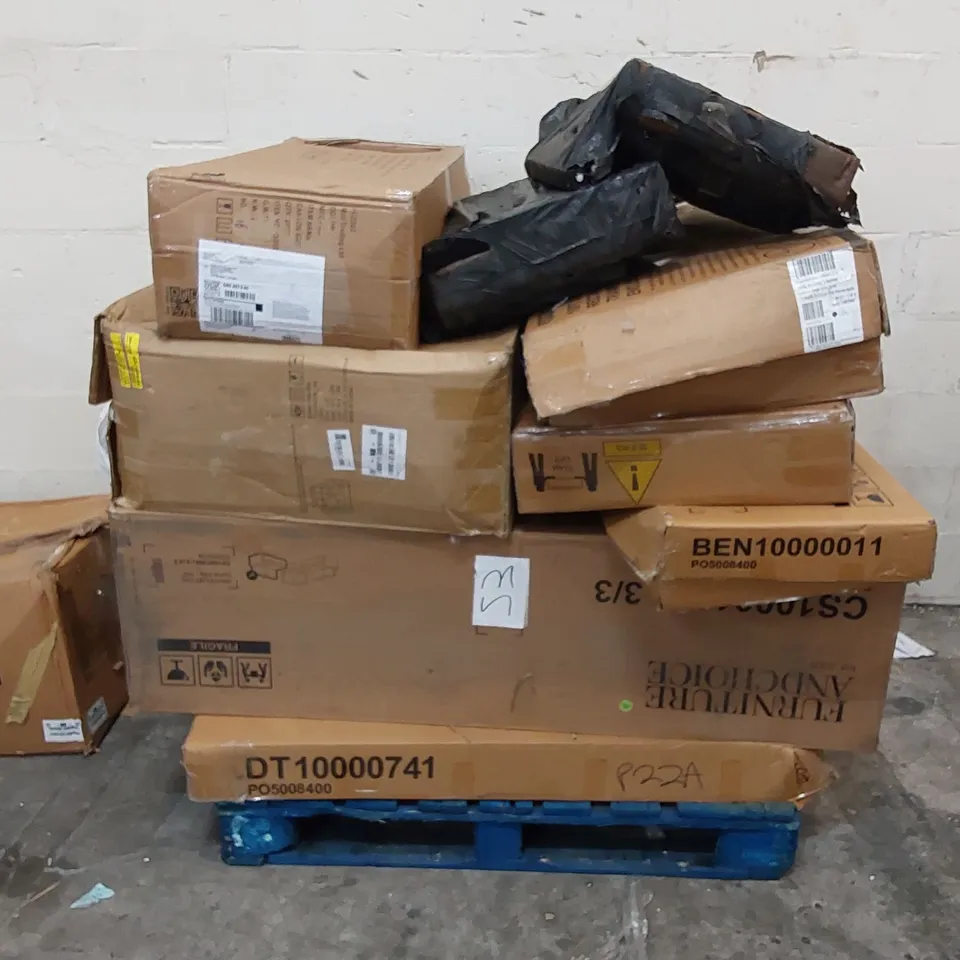 PALLET TO CONTAIN ASSORTED BOXED FURNITURE AND FURNITURE PARTS