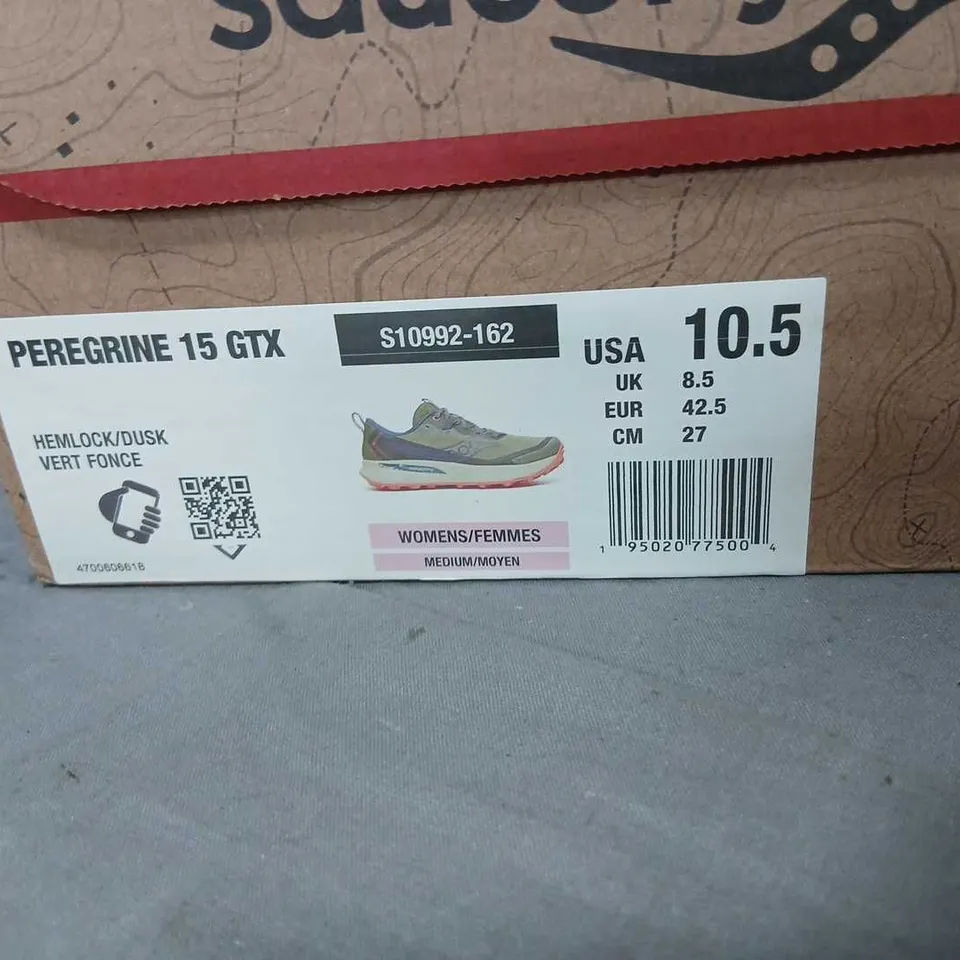 SAUCONY PEREGRINE 15 GTX WOMEN'S TRAIL RUNNING SHOES – UK 8.5 (US 10.5)