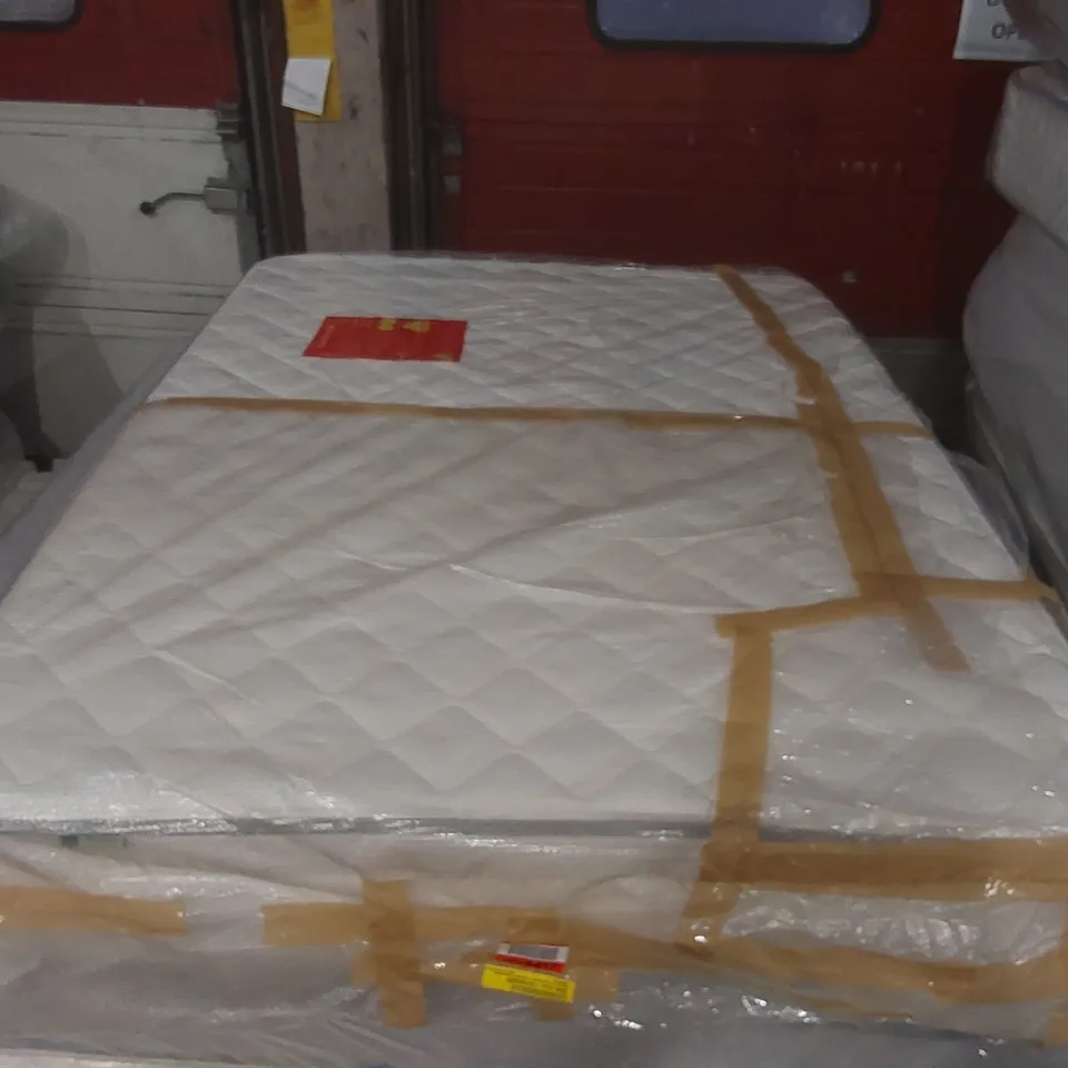 QUALITY BAGGED NOVILLA 27CM COOLING MEMORY FOAM POCKET SPRUNG MATTRESS - 4'6 DOUBLE