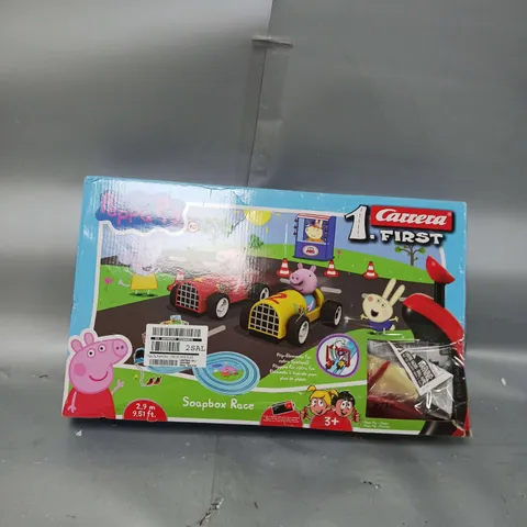 BOXED CARRERA FIRST PEPPA PIG SOAPBOX RACE