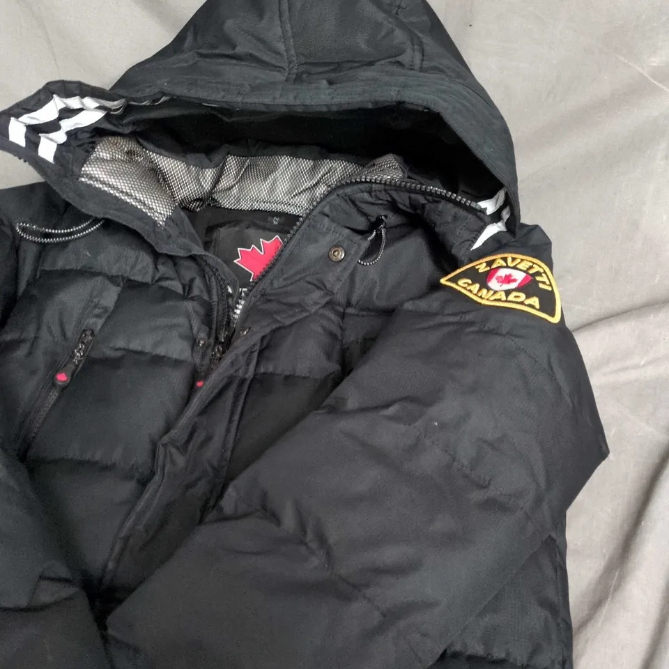 ZAVETTI CANADA  FULL ZIP JACKET - SIZE XS