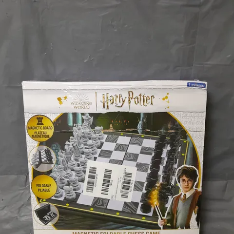 BOXED HARRY POTTER MAGNETIC FOLDABLE CHESS GAME