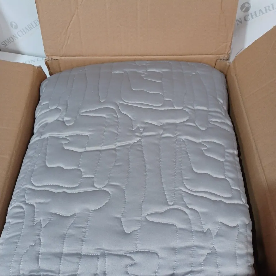 FINEST BED LINEN BY KELLY HOPPEN LATTE DOUBLE SIZE EMBROIDED SET 