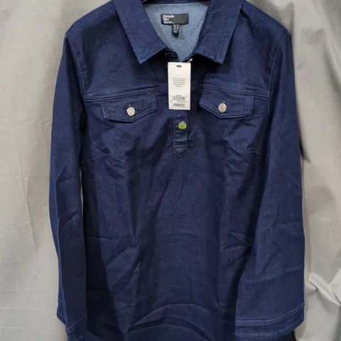 FRIENDS LIKE THESE DENIM DRESS DARK BLUE SIZE 14