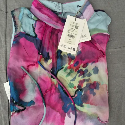 PHASE EIGHT TAHNIA FLORAL DRESS IN MULTI SIZE UK 18