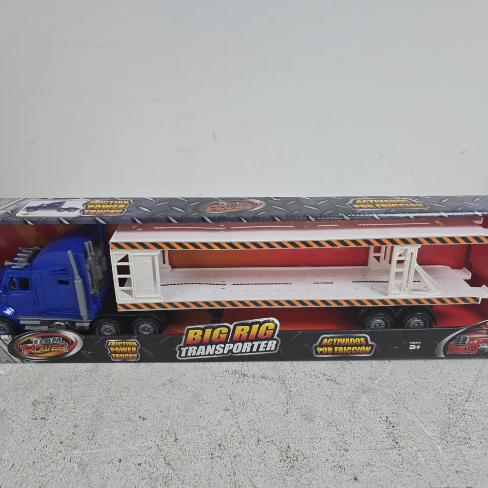 BIG RIG TRANSPORTER TOY TRUCK