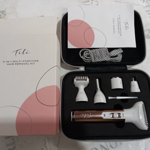 BOXED TILI 5-IN-1 MULTI-FUNCTIONAL HAIR REMOVAL KIT