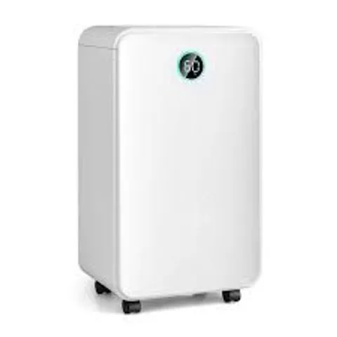 BOXED COSTWAY WHITE 12L PORTABLE DEHUMIDIFIER WITH 3 MODES