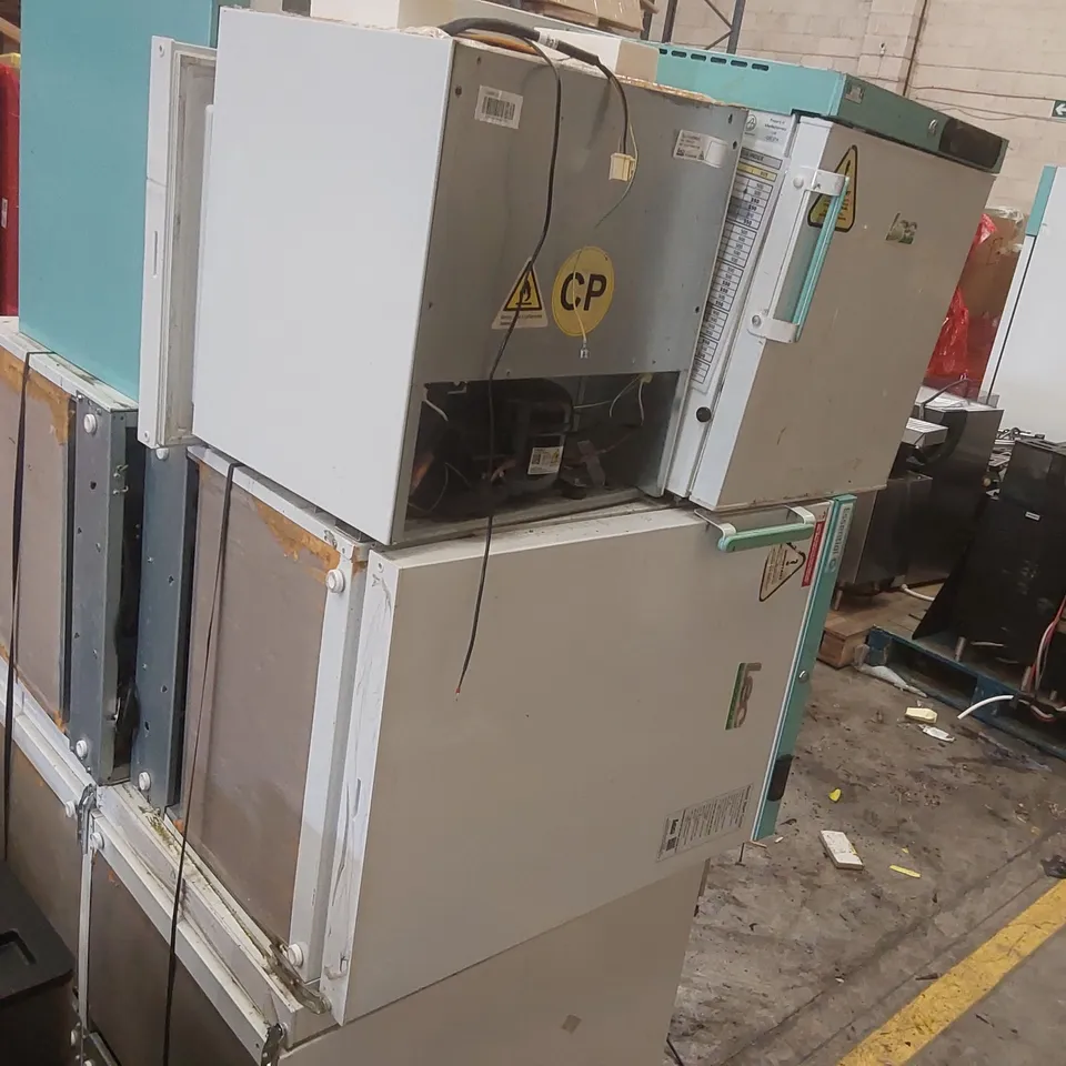 PALLET CONTAINING 7x ASSORTED LEC MEDICAL FRIDGES