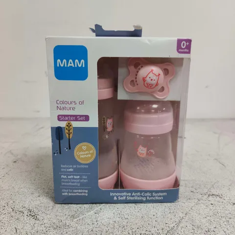 MAM COLOURS OF NATURE STARTER SET – BABY BOTTLES & PACIFIER