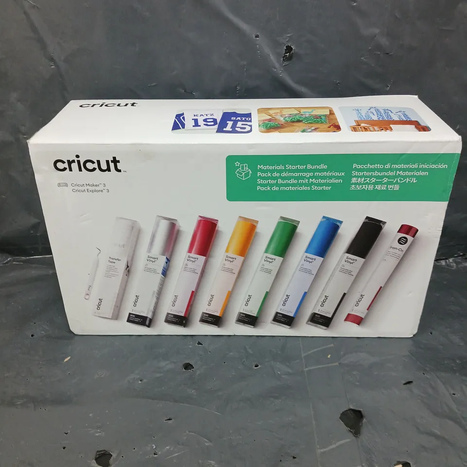 BOXED CRICUT MATERIALS STARTER BUNDLE 