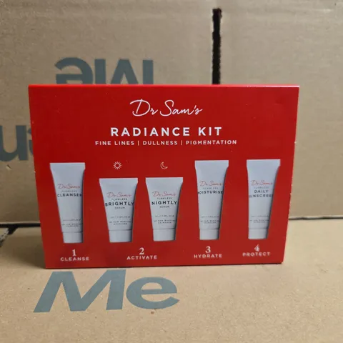 DR SAM'S RADIANCE KIT – 4-STEP SKINCARE SET WITH SACHET BOX