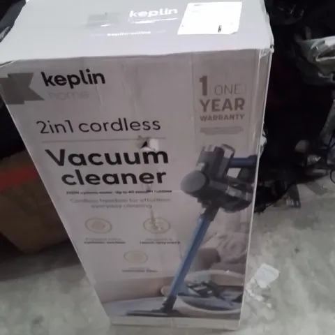 BOXED KEPLIN 2IN1 CORDLESS VACUUM CLEANER 