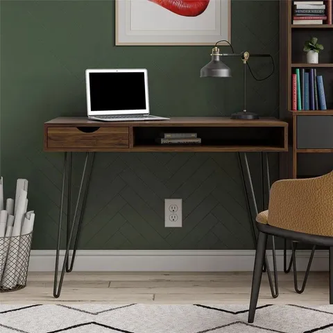 BOXED VENEY 106CM W RECTANGULAR WRITING DESK (1 BOX)