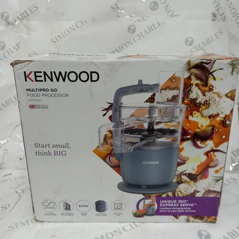 BOXED KENWOOD MULTIPRO GO FOOD PROCESSOR