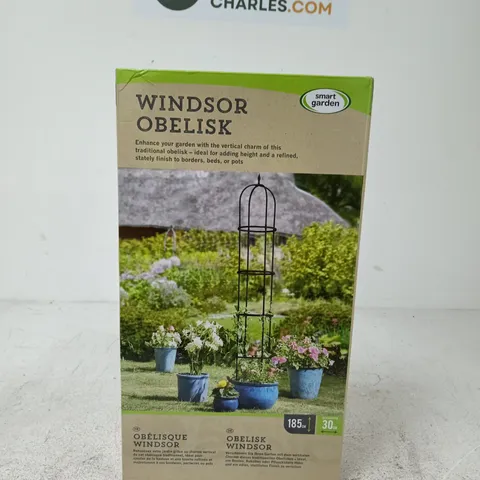 WINDSOR OBELISK GARDEN OBELISK – 185 CM TALL, BOXED (SMART GARDEN)