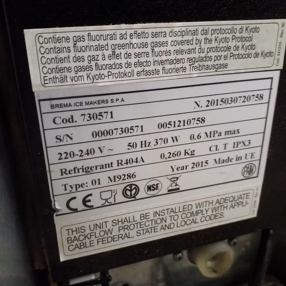 BREMA 730571 ICE MAKER